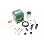 Ремкомплект супорта (переднього) VW Sharan 00-10 (d=57mm)(Ate)(+ поршен/направляюча) SuperKit 