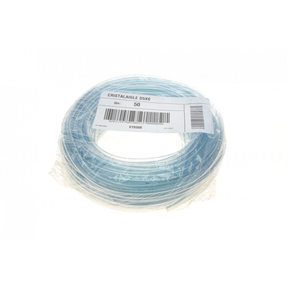 Шланг паливний (d=5x8mm) бухта 50м (прозорий)