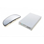 Скло дзеркала (з підігрівом) Citroen Jumper/ Fiat Ducato/ Peugeot Boxer 06- (R) (нижнє) 