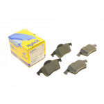 Колодки гальмівні (задні) Volvo S60 00-10/S70 97-00/S80 98-06/V70 95-08/XC70 Cross Country 97-07 