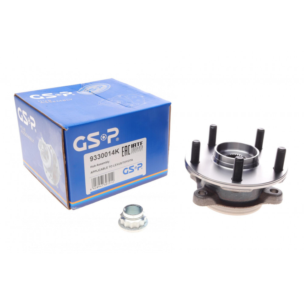 Підшипник маточини (передньої) Toyota Auris 06-12/Avensis 08-18/RAV 4 05-18(+ABS)