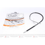 Трос ручника (задній) Ford Transit 00-06 (1263/971мм) 