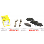 Колодки гальмівні (задні) Toyota Auris 06-/Corolla 1.3-2.0D 12- (Bosch) Q+ 