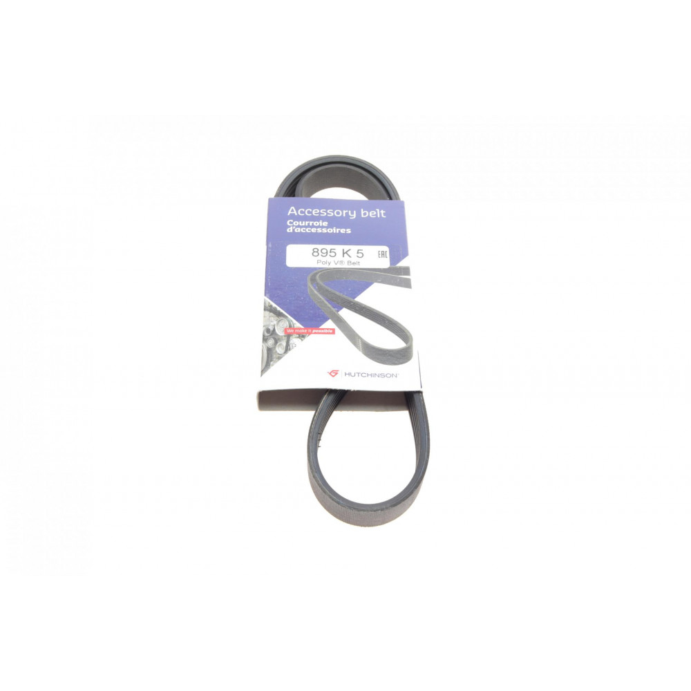 Ремінь генератора Ford Focus 2.5 ST 05-12/Mitsubishi Lancer 1.5/1.6 08- (5PK895)