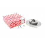 Диск гальмівний (задній) Renault Scenic II/Megane II 03-10 (270х10) (+ABS) (з підшипником) 