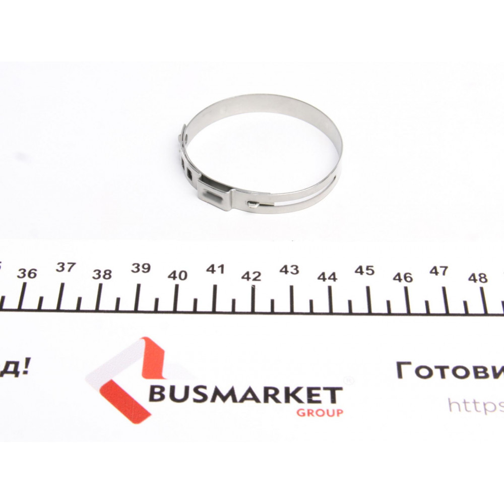 Хомут зажимний металевий Audi A3/ VW Golf/ Skoda Octavia (38,6-45/7mm)
