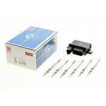 Реле свічок розжарювання BMW 3 (E90/E92)/5 (F10)/X5 (E70) 2.5d/3.0d 07-17 (N57) (+ свічки) (HÜCO) 