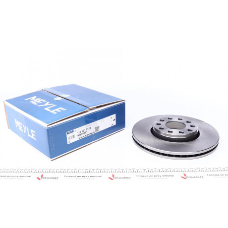 Диск гальмівний (передній) Audi 100/A4/A6/Skoda SuperB I/VW Passat (288x25) 1.6-3.0 90-13