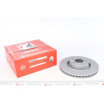 Диск гальмівний (передній) Audi A6 04-11 (314х25) (з покриттям) (з отворами) (вент.) 