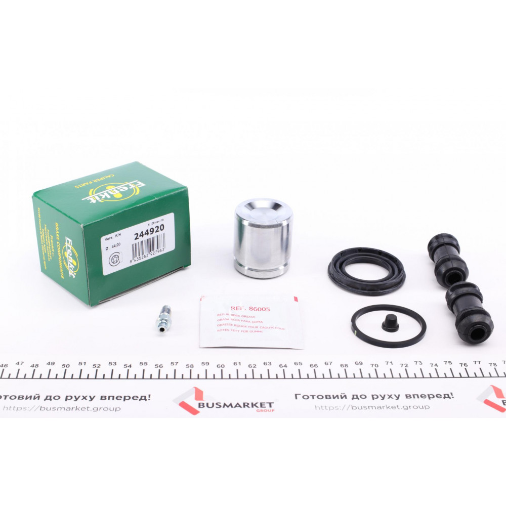 Ремкомплект супорта (заднього) MB M-class (W163) 98-05 (d=44mm) (+поршень) (K/H)