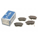 Колодки гальмівні (задні) Honda Accord IV/V/VI/VII 89-12/Civic VI/VII/VIII 94-/CR-V 01-07 