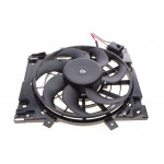 Вентилятор охолодження двигуна Opel Astra/Zafira 1.3-2.2 04- (з дифузором) 