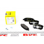 Колодки гальмівні (задні) Mitsubishi Outlander/Lancer 1.3-2.4 01- (Akebono) 