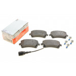 Колодки гальмівні (задні) VW T5 03- (Lucas) (з датчиком) 