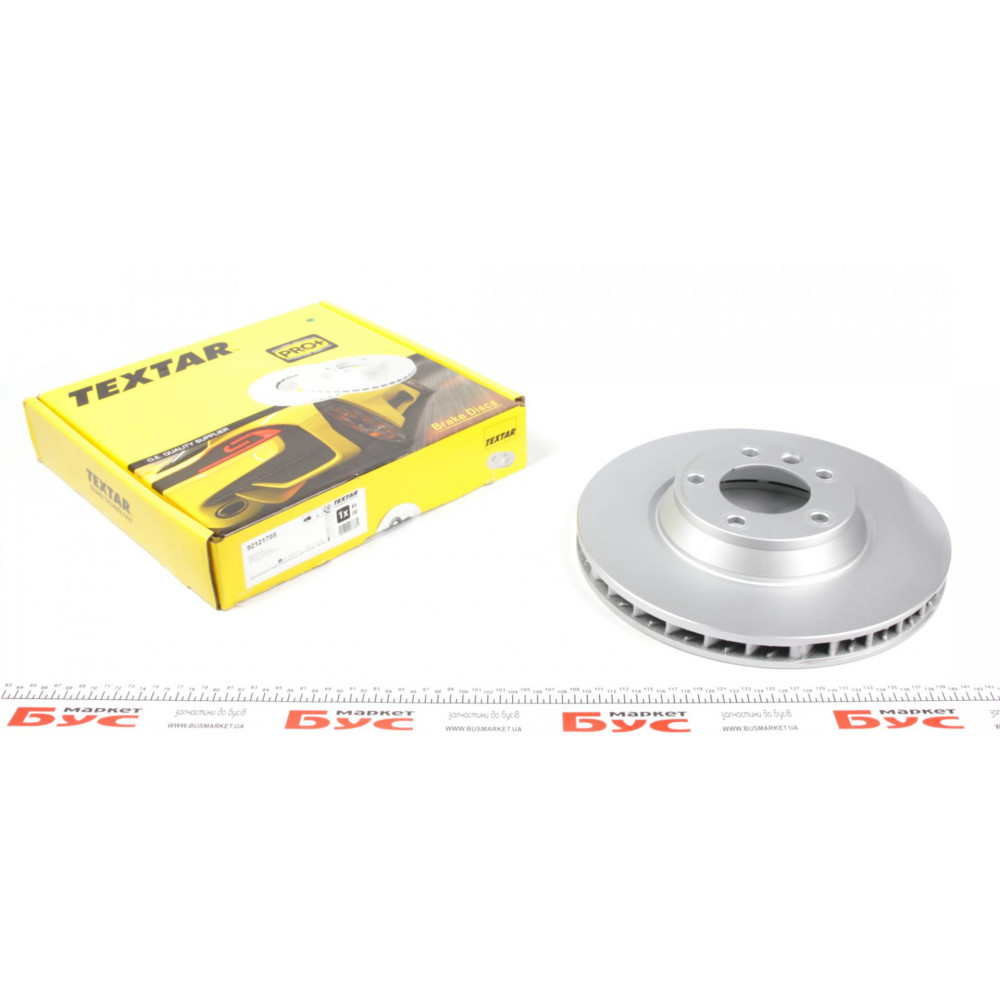 Диск гальмівний (передній) Audi Q7 06-15/Porsche Cayenne 02-/VW Touareg 02-10 (350x34) (L) PRO+