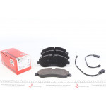 Колодки гальмівні (передні) Ford Transit 12- (TRW) (з датчиками) 