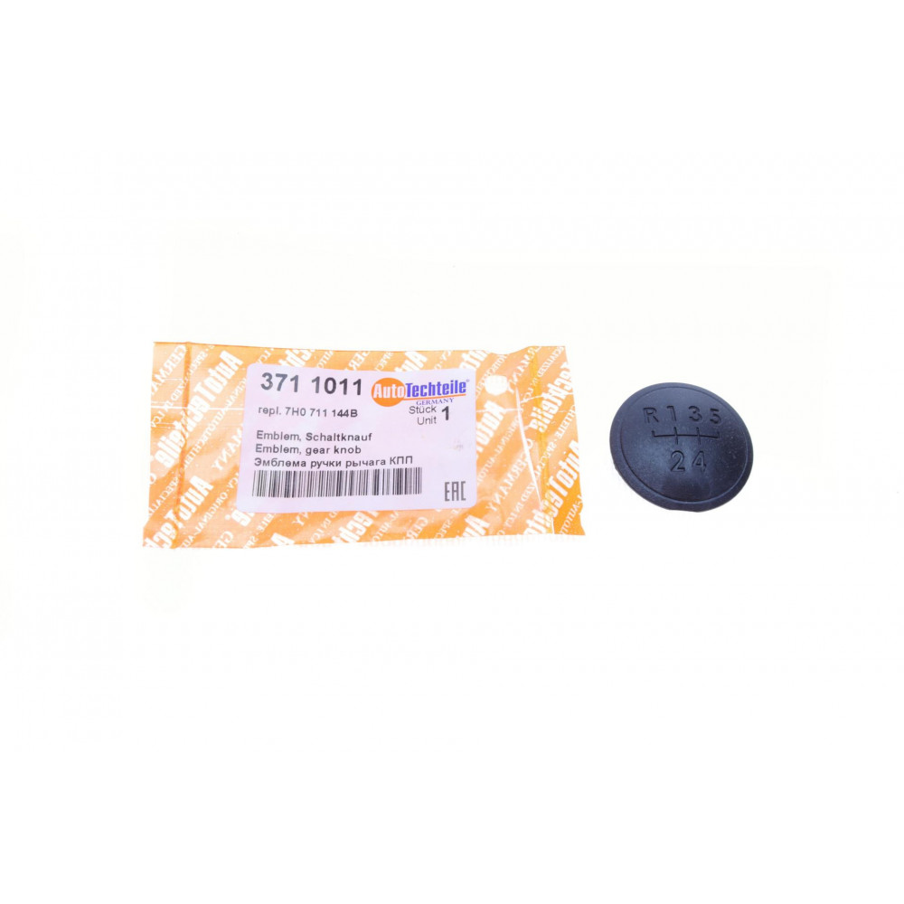 Накладка ручки КПП 1-5/R VW T5/T6 03- (black)