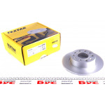 Диск гальмівний (задній) VW Caddy 04-15 (253x9.9) PRO 