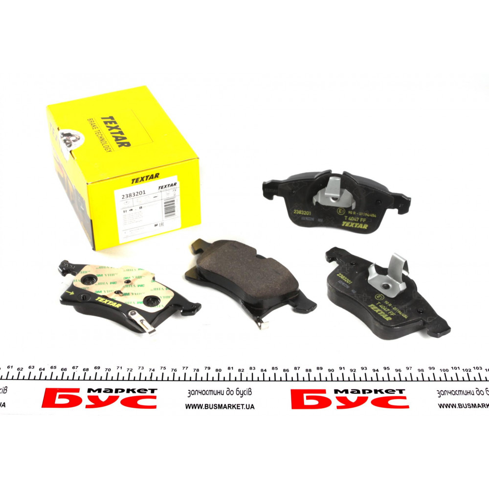 Колодки гальмівні (передні) Opel Combo 01- (Teves) Q+
