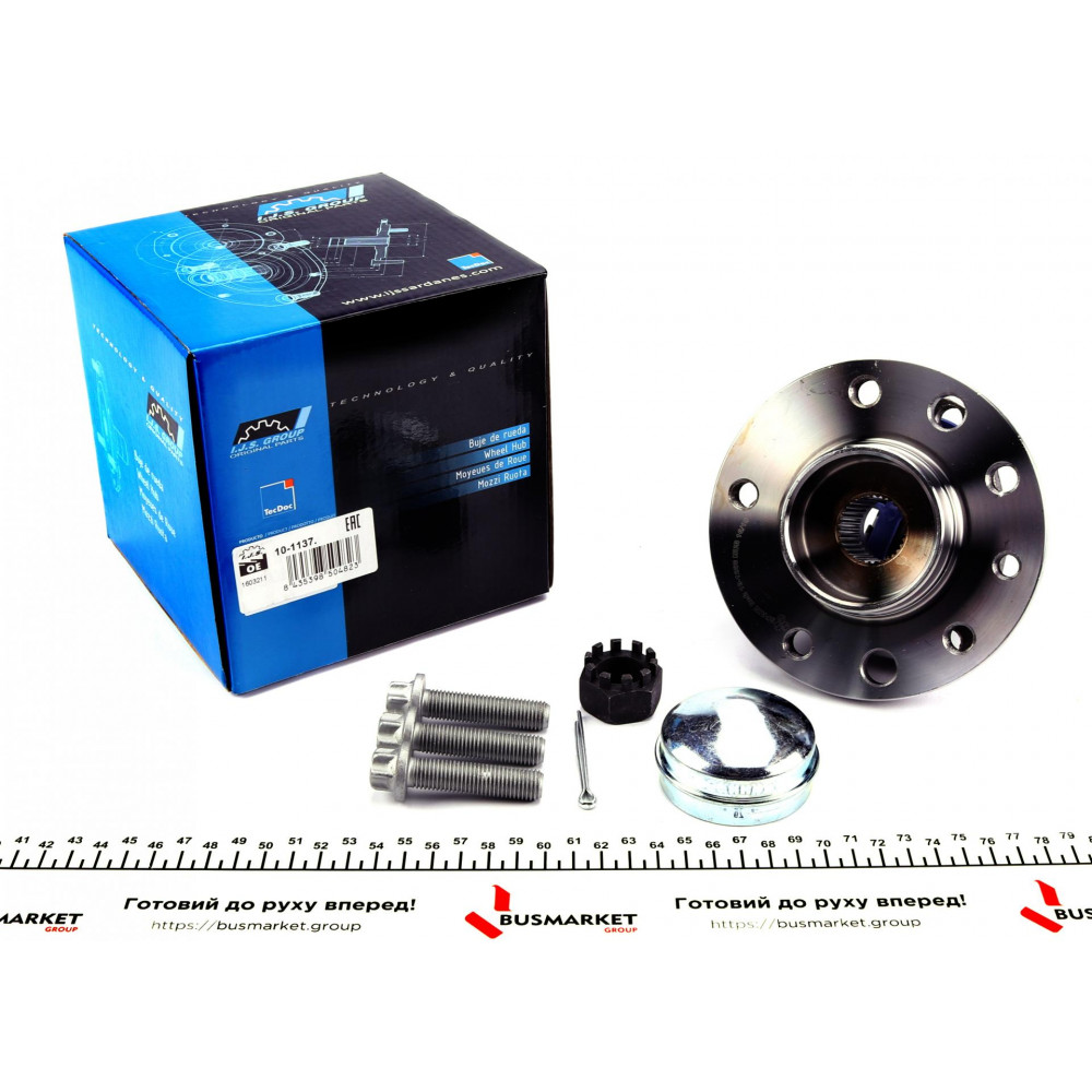 Підшипник маточини (передньої) Opel Astra G 98-09 (+ABS)(к-кт)