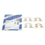 Планка супорта (заднього) прижимна (к-кт) Nissan Qashqai 07- (Akeb) 