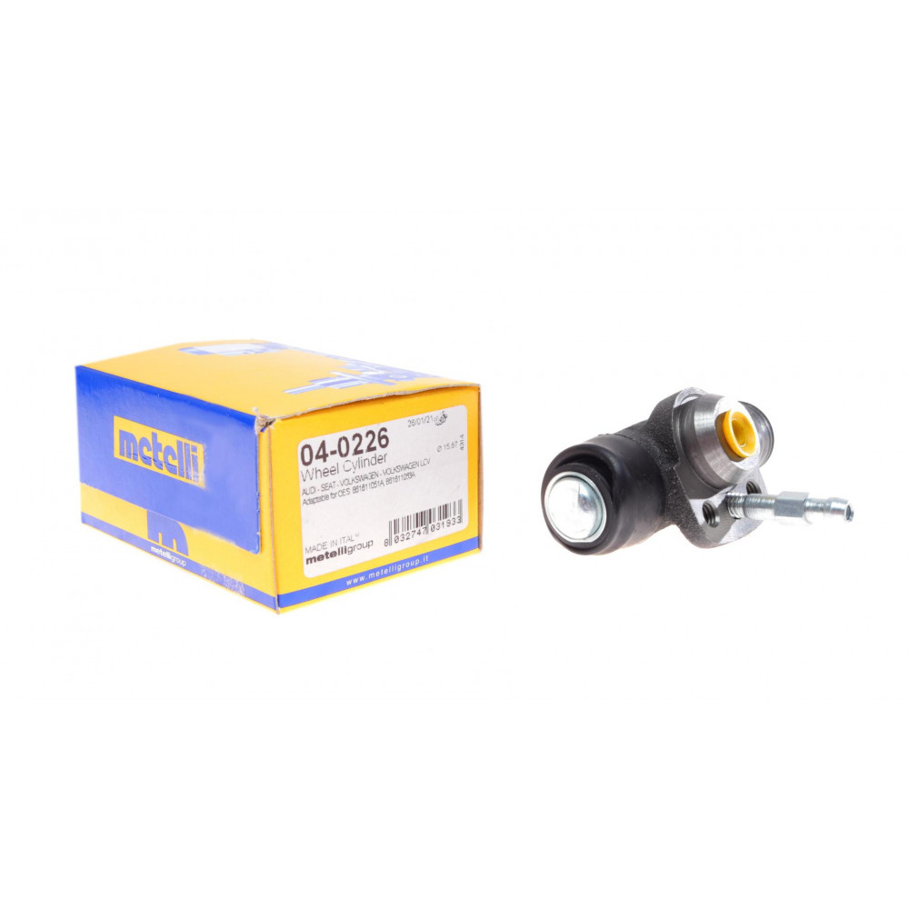 Циліндр гальмівний (задній) Audi 80/100 76-91/Seat Arosa 97-04/VW Golf III/Passat B2/Polo/Lupo 79-05