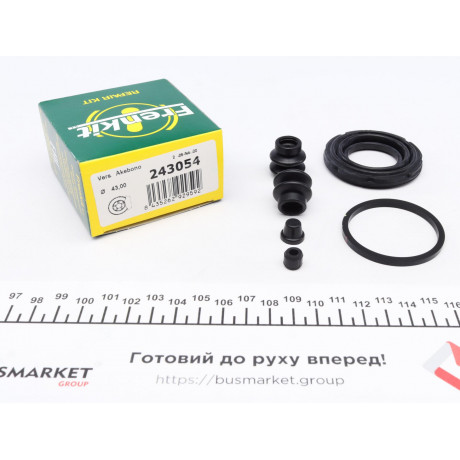Ремкомплект супорта (заднього) Nissan Murano II/Pathfinder/Qashqai 07- (d=43mm) (Akebono)