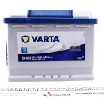 Акумуляторна батарея 60Ah/540A (242x175x190/+L/B13) Blue Dynamic D43 