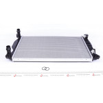 Радіатор охолодження Audi A4/Seat Exeo 01- 