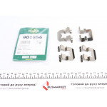 Планка супорта (переднього) прижимна (к-кт) Hyundai Santa Fe 06- (Mando) 