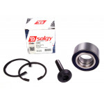 Підшипник маточини (передньої) Audi A4/A6/VW Passat 95-05 (39x75x37) (к-кт) 