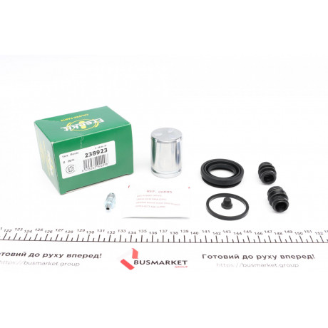 Ремкомплект супорта (заднього) Hyundai Santa Fe 01- (d=36mm) (Mando) (+поршень)