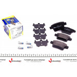 Колодки гальмівні (задні) Ford Mondeo III 00-07/Ford USA Freestyle 04-/Jaguar X-Type 03-09 