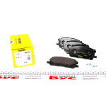 Колодки гальмівні (передні) Lexus RX 03- (Akebono) (140.8x59.3) 