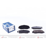 Колодки гальмівні (передні) Honda Civic 01-/FR-V 04- 