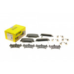 Колодки гальмівні (передні) Hyundai Santa Fe 10-/Grandeur 11-/Kia Sorento 09-/Carens 13- (mando) 