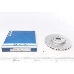 Диск гальмівний (передній) VW Caddy III 04- (312x25) 