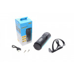 Компресор бездротовий портативний для автомобілів/мотоциклів/велосипедів 12V/67W/Powerbank/ліхтарик 