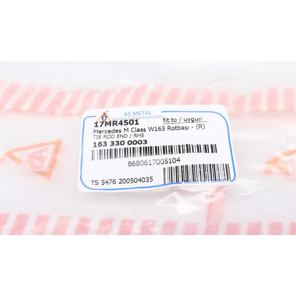 Наконечник тяги рульової (R) MB (W163) 98-05