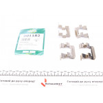 Планка супорта (переднього) прижимна (к-кт) Hyundai Sonata 88- 