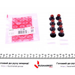 Сальник клапана (впуск) BMW 1/2/3/4/5/7 B38/B46/B48/N20 1.5/2.0 11- (к-кт) 