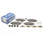 Колодки гальмівні (передні) Citroen Jumper/Fiat Ducato/Peugeot Boxer 06- (Brembo)/(з датчиком) 