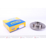 Диск гальмівний (задній) Renault Scenic 1.2TCe/1.4-1.6 16V/1.5-2.0dCi 09- (274х11) (з підшипником) 