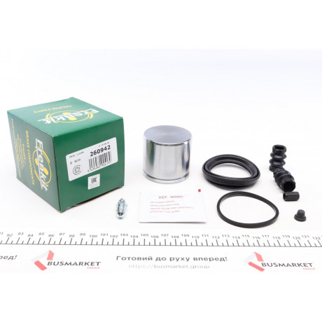 Ремкомплект супорта (переднього) Citroen Jumpy/Fiat Scudo 95-06 (d=60mm) (+поршень) (Lucas)
