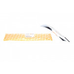 Вставка бампера (під протитуманку) MB C-class (W204) 11-14 (L) 