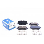 Колодки гальмівні (задні) Land Rover Range Rover 2.0/3.0/5.0D 4x4 12- (TRW) (з аксесуарами) 