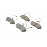 Колодки гальмівні (передні) Citroen Berlingo/Peugeot Partner 96- (Lucas) (з датчиками) 