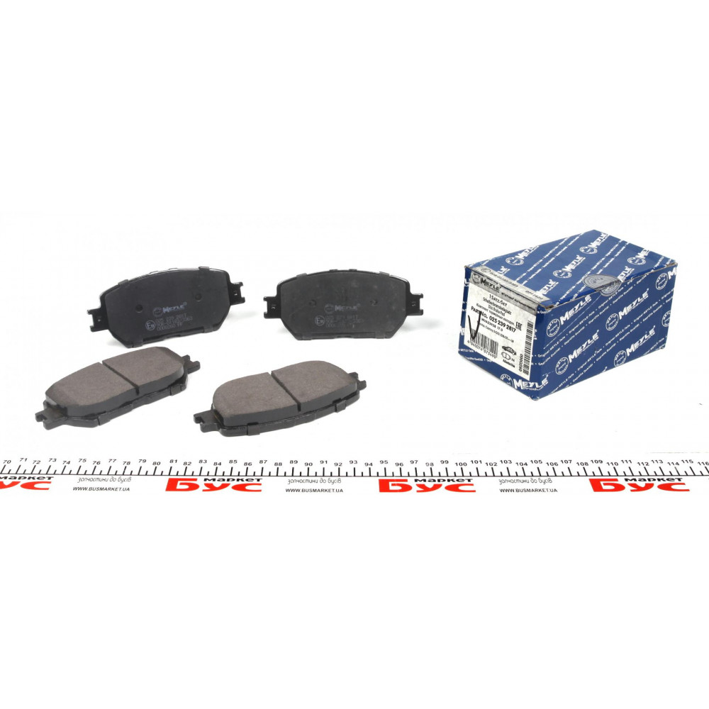 Колодки гальмівні (передні) Toyota Camry 01-06 (131.6x58.3)