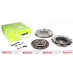 Демпфер (глухий) + комплект зчеплення Renault Kangoo 1.5dci 08- 