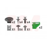 Ремкомплект бампера (заднього) Renault Scenic II 03-09 